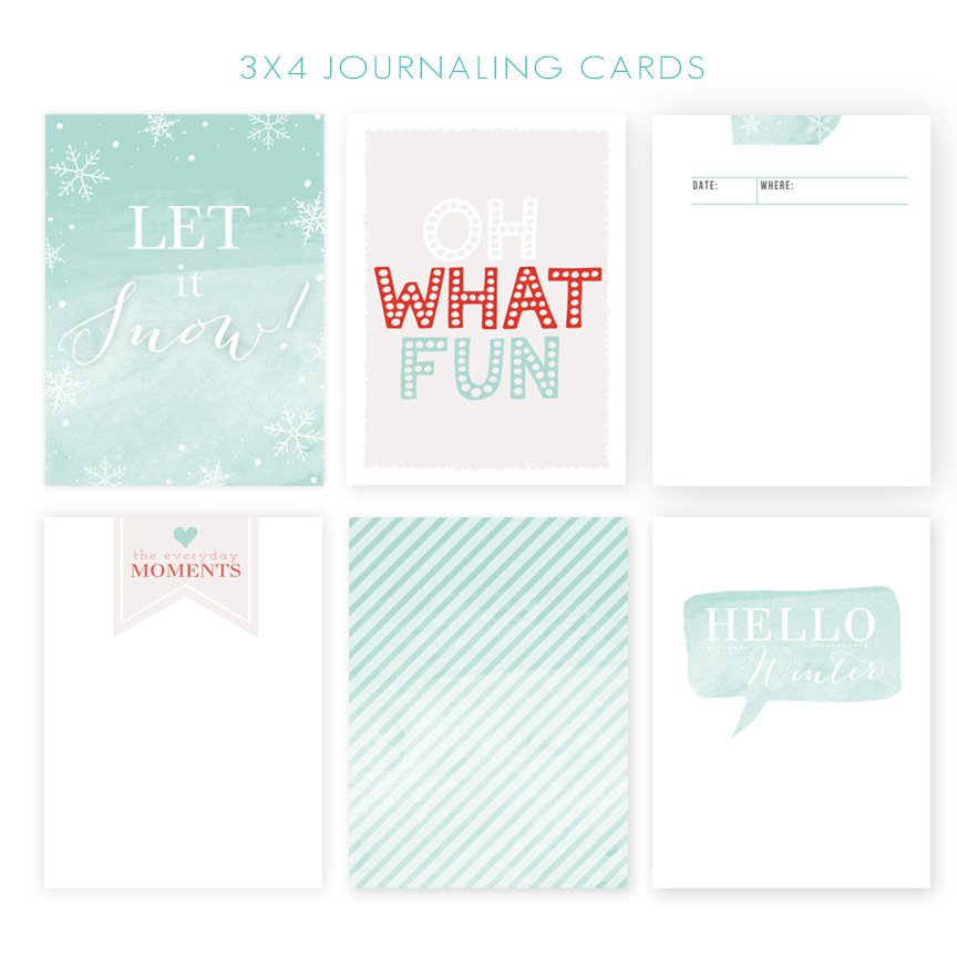 3x4 Journaling Cards from Jamie Schultz Designs