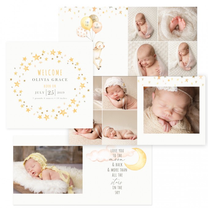 Sweet Stars Newborn Album