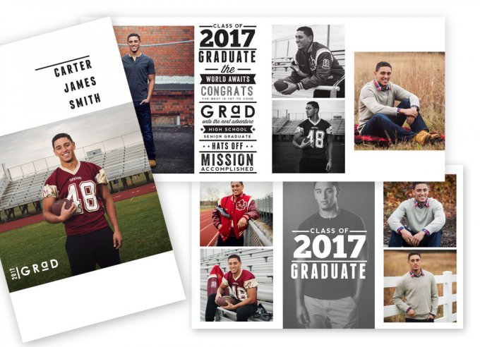 Varsity 4x8 Accordion Book Template