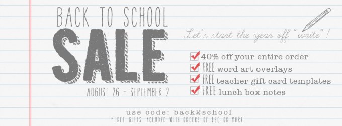 schoolSALE