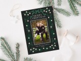 Winter Forest Frame 5x7 Photoshop Canva Template
