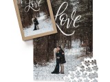 10x14 Script Love Puzzle